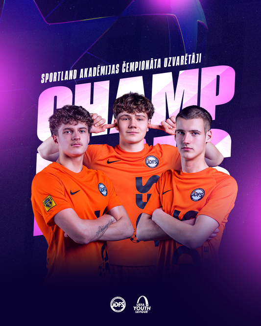JDFS Alberts U-17 komanda triumfē Sportland Akadēmiju čempionātā