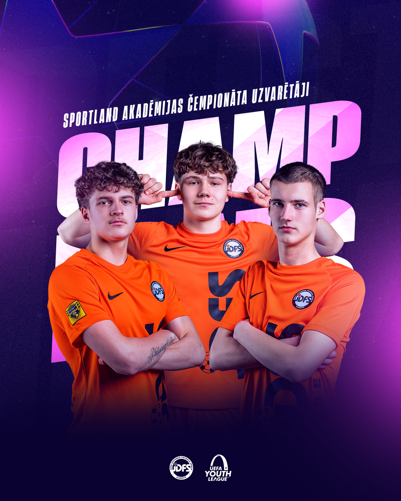 JDFS Alberts U-17 komanda triumfē Sportland Akadēmiju čempionātā