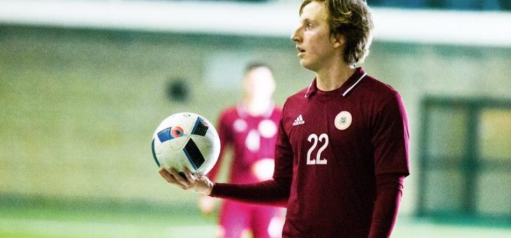 Fricis Roderts izsaukts uz Latvijas U-19 izlasi